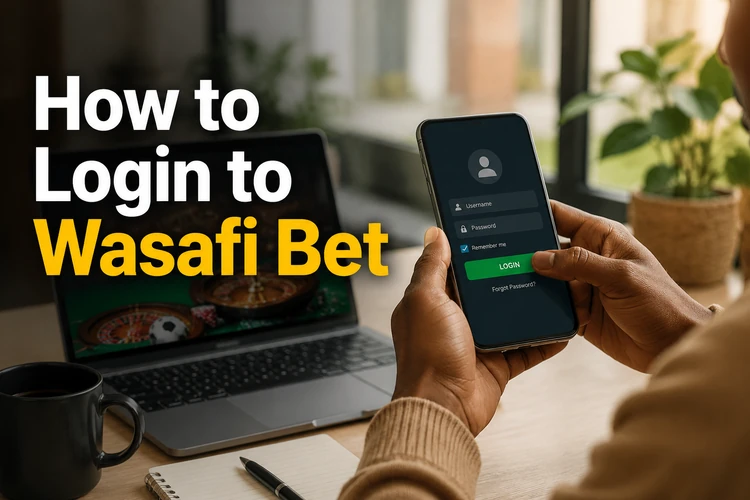 How to Login to Wasafi Bet